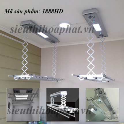 Giàn phơi quần áo thông minh 1888HD Giàn phơi quần áo thông minh 1888HD