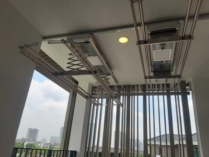 Giàn phơi thông minh điều khiển từ xa