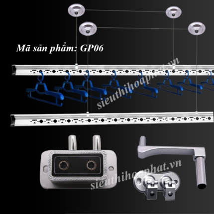 Giàn phơi đồ thông minh GP06