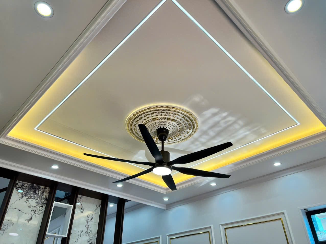 Trần nhựa pvc nano – tn27 Trần nhựa pvc nano – tn27