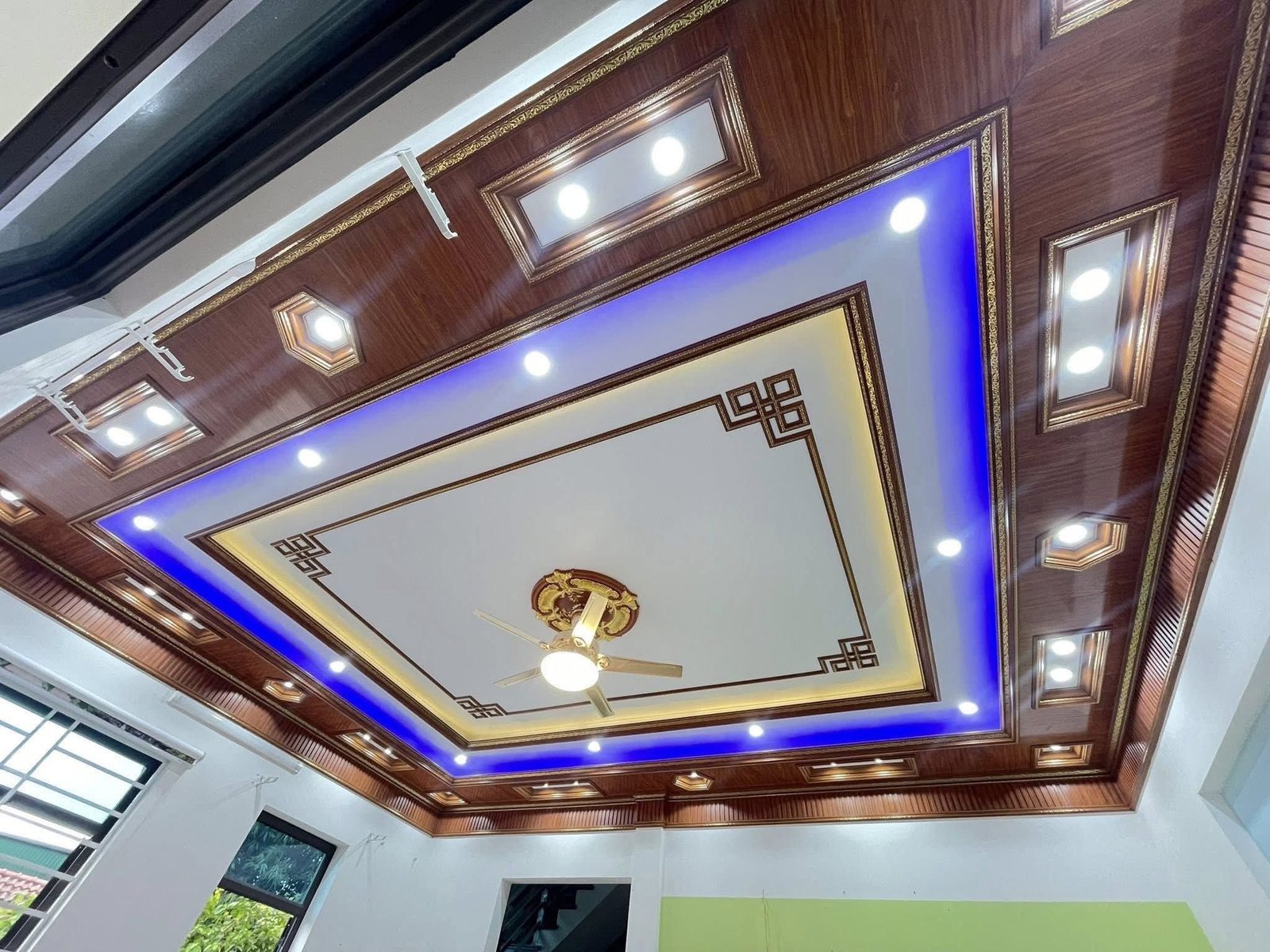 Trần nhựa pvc nano – tn34 Trần nhựa pvc nano – tn34