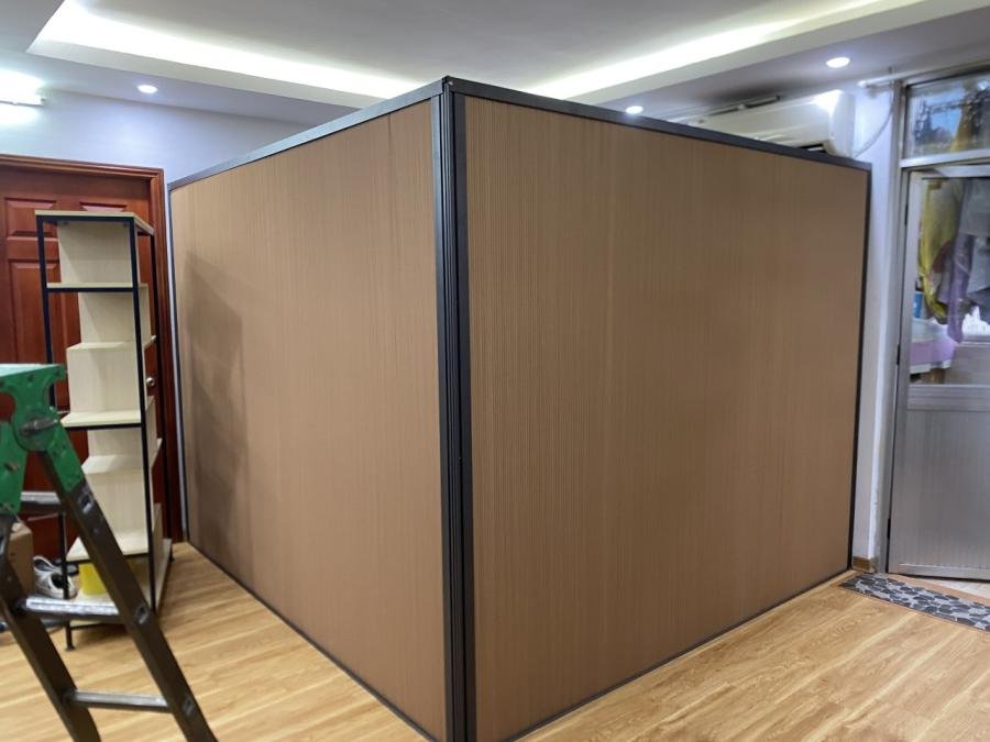 Vách ngăn tổ ong phòng ngủ dạng xếp gọn 4 Vách ngăn tổ ong phòng ngủ dạng xếp gọn 4