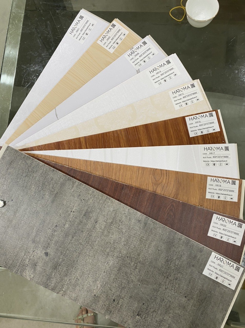 Tấm nhựa PVC ốp tường 