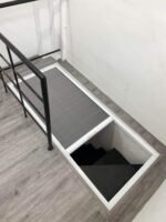 Vách ngăn cầu thang – gác xép