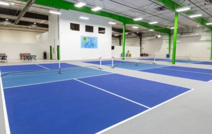 Thi công sân Pickleball
