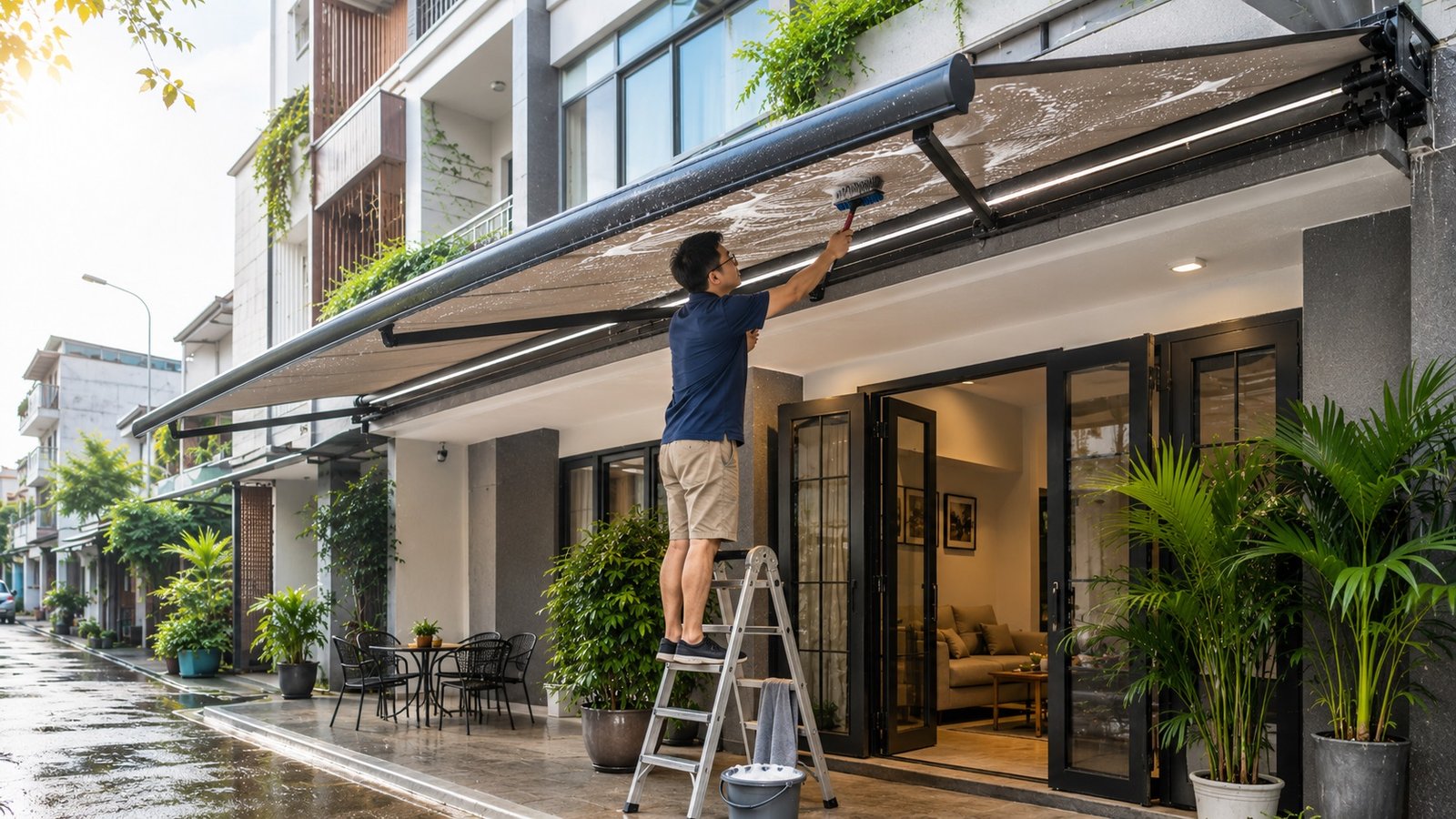 Bảo quản bạt che nắng Hòa Phát đúng cách để kéo dài tuổi thọ