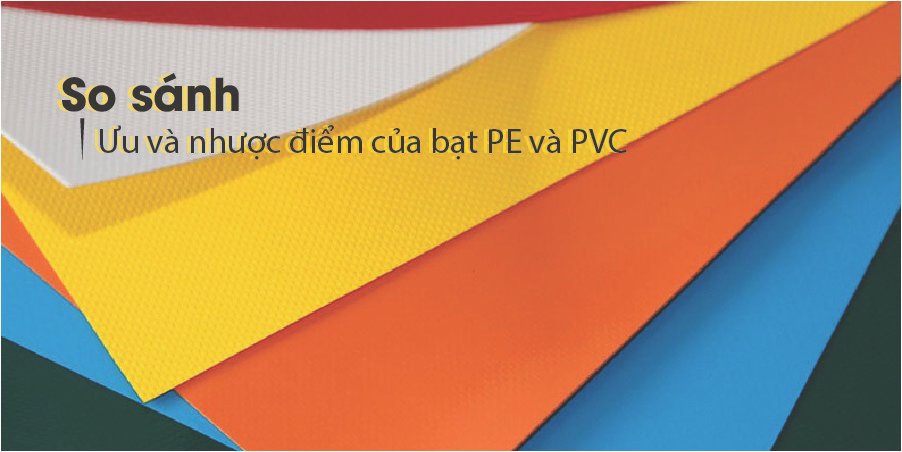 Các loại vật liệu bạt che nắng Hòa Phát phổ biến gồm PVC và polyester
