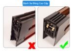 Hệ xếp xích không ray ghép cánh