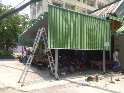 Bạt Che Nắng Tự Cuốn